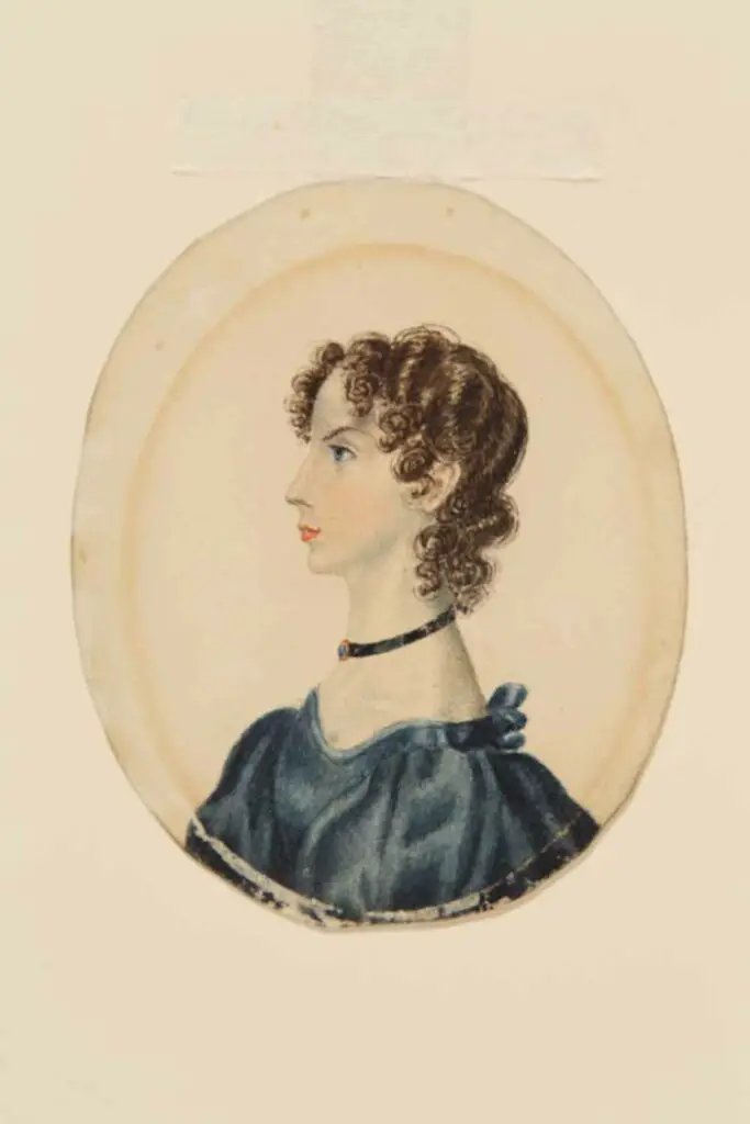 Anne Brontë Portrait by Charlotte Brontë