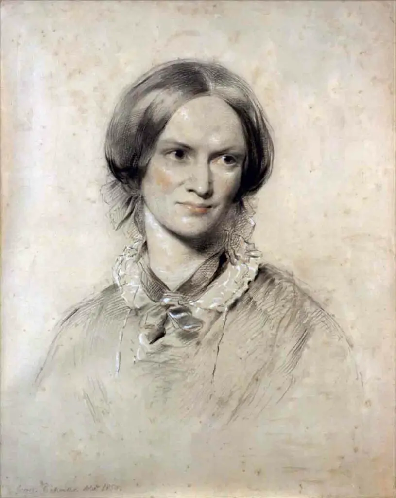 Charlotte Bronte portrait by George Richmond 1850