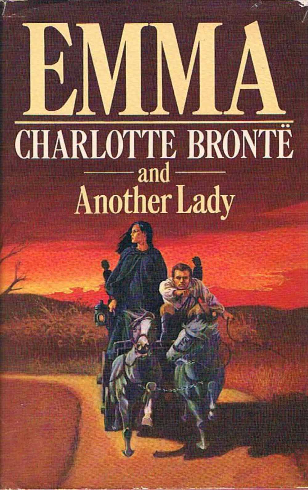 Emma Book Cover Charlotte Bronte and Another Lady