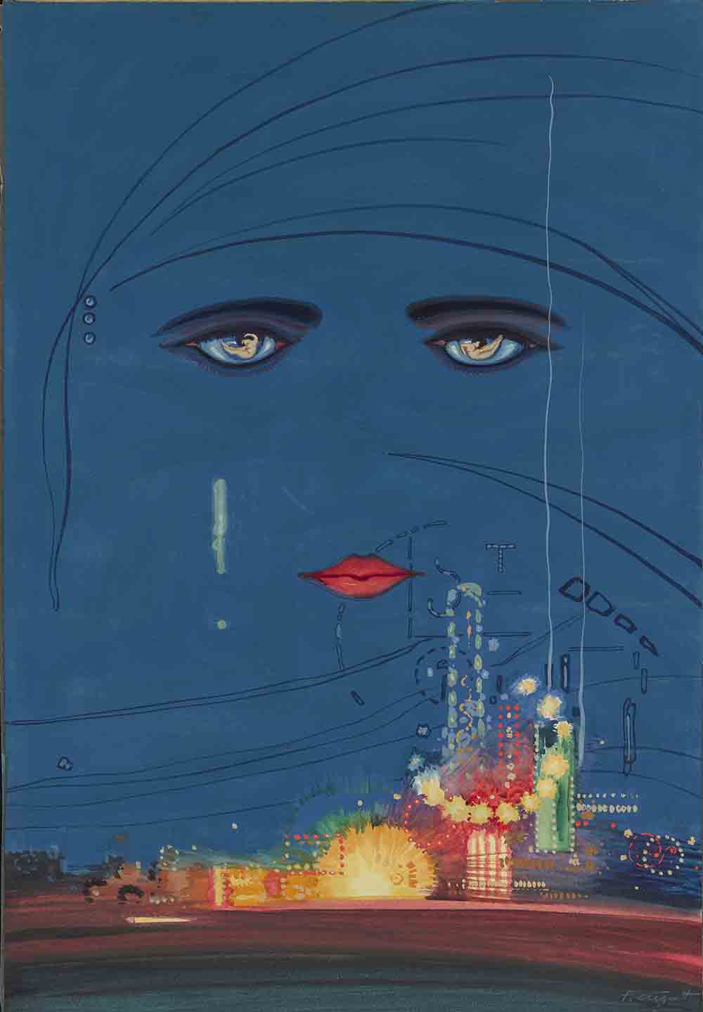 Francis Cugat The Great Gatsby Book Cover Final Draft