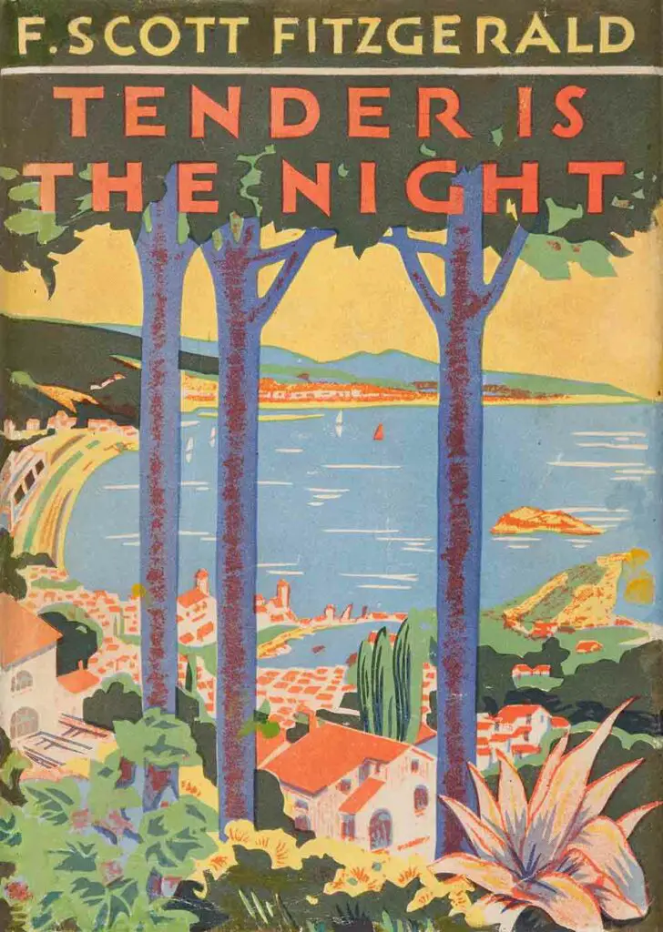 Tender is the Night Book Cover 1934 F Scott Fitzgerald
