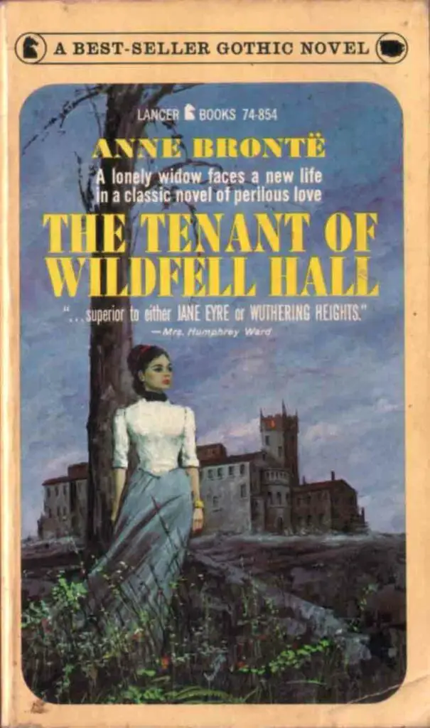 The Tenant of Wildfell Hall Book Cover 1966 Lancer Books
