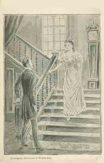 Frontispiece illustration of The Tenant of Wildfell Hall, 1894