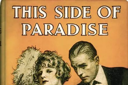 This Side of Paradise Book Cover 1920 F Scott Fitzgerald