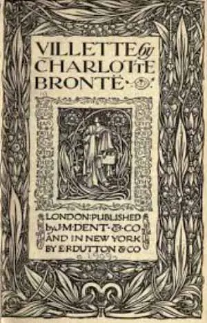 Villette Book Cover 1909 Charlotte Bronte