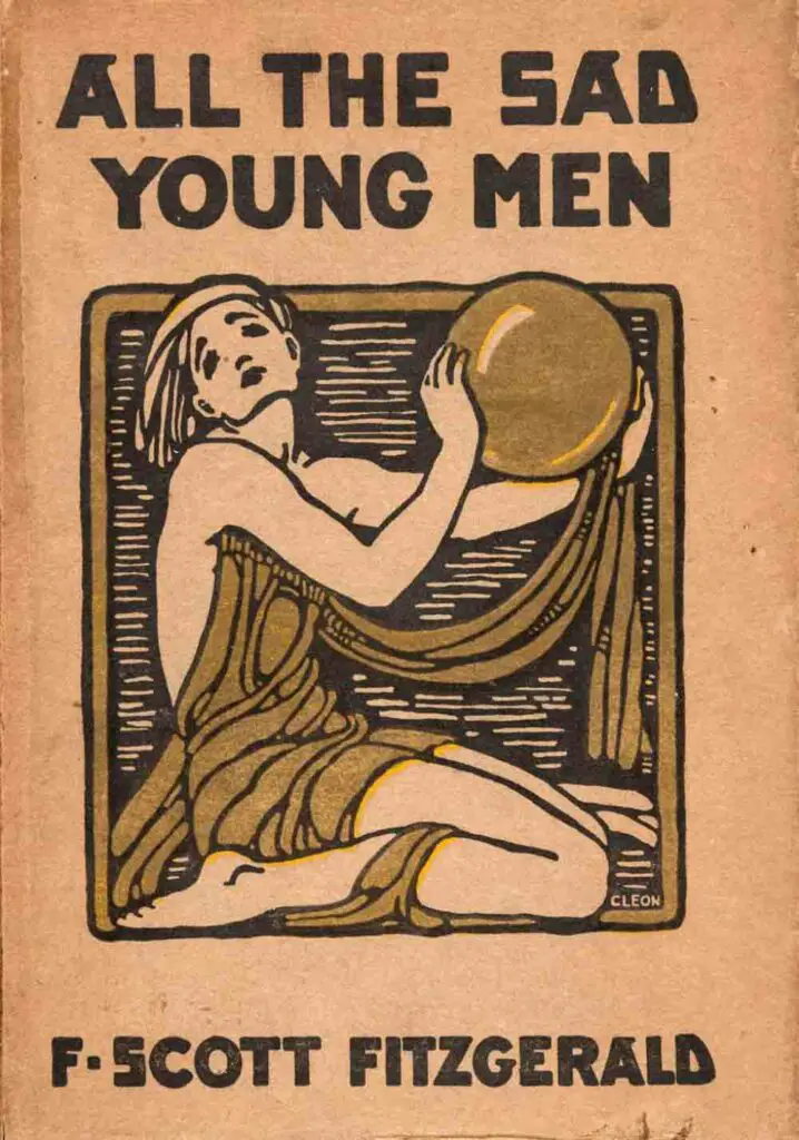 All the Sad Young Men Book Cover 1926 F Scott Fitzgerald