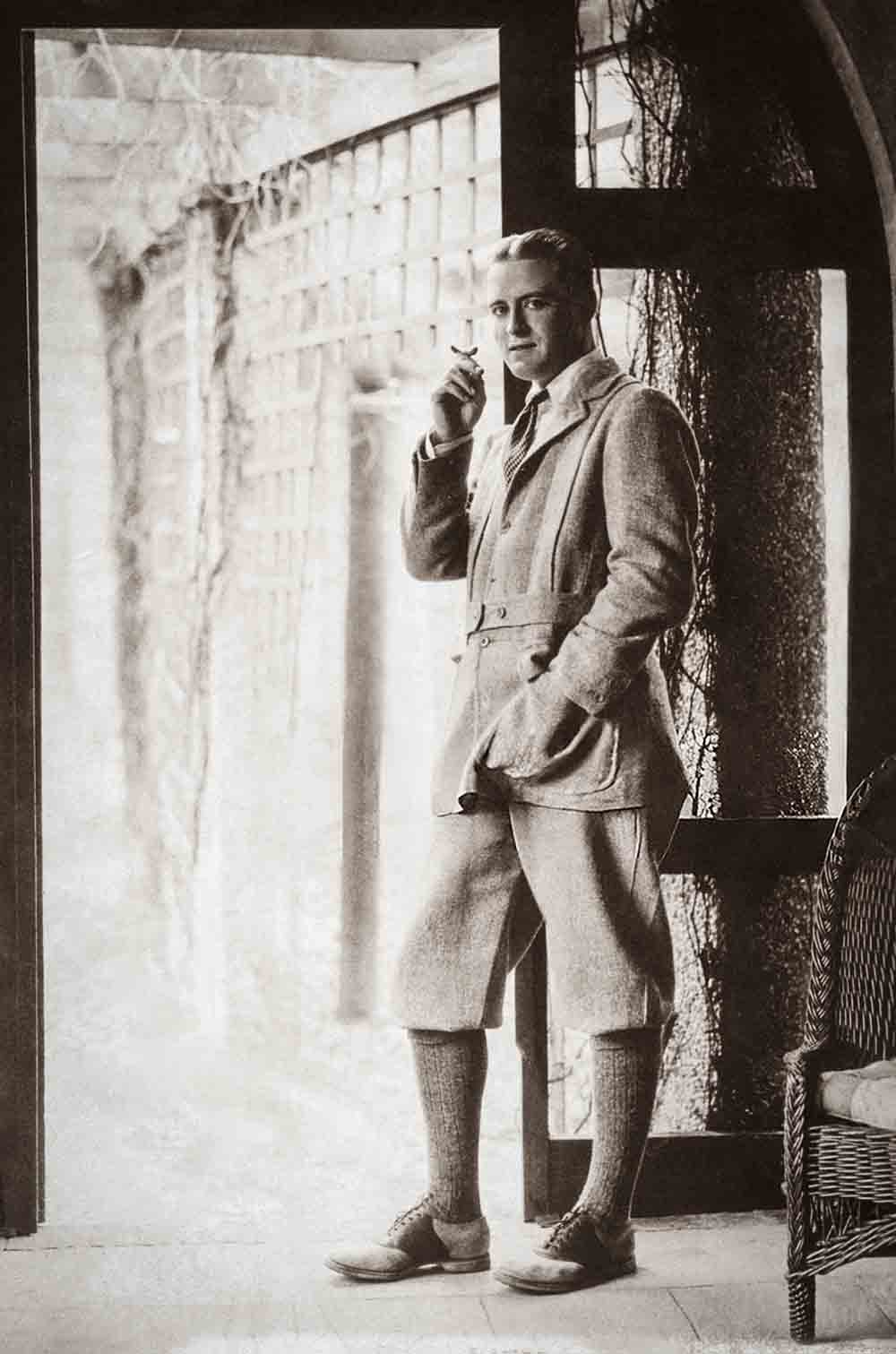 F Scott Fitzgerald photograph 1923