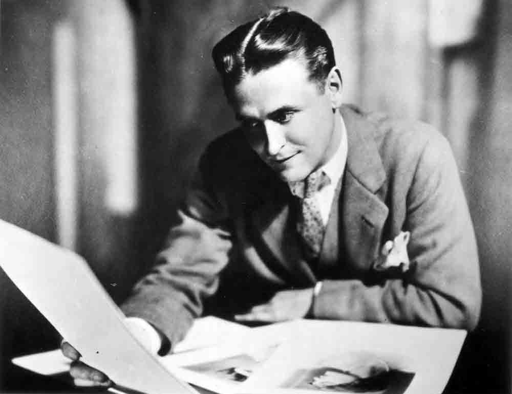 F Scott Fitzgerald photograph 1929