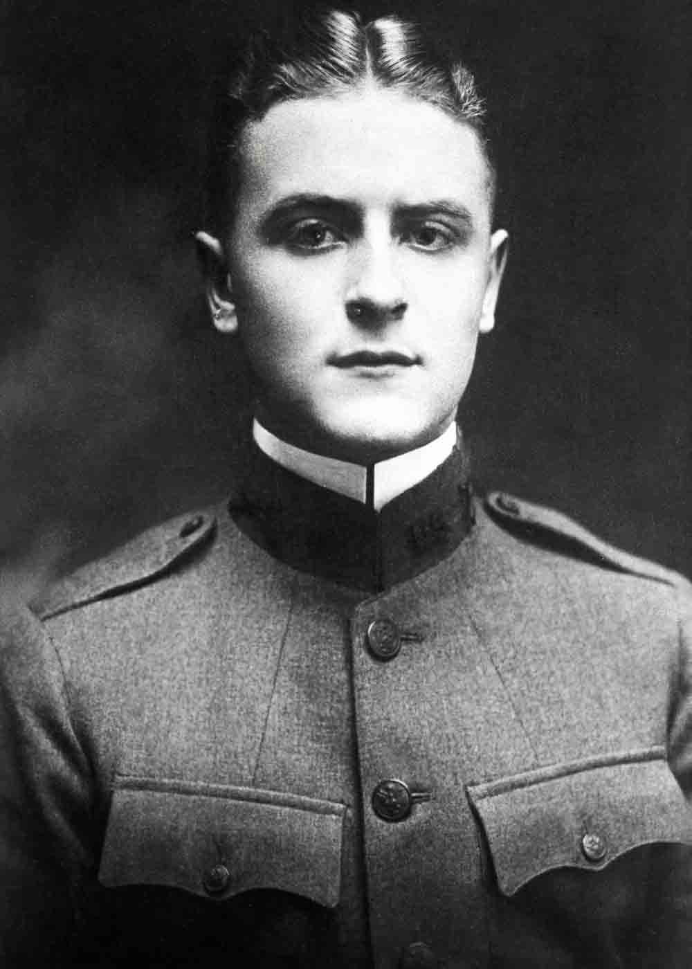 F Scott Fitzgerald uniform 1917