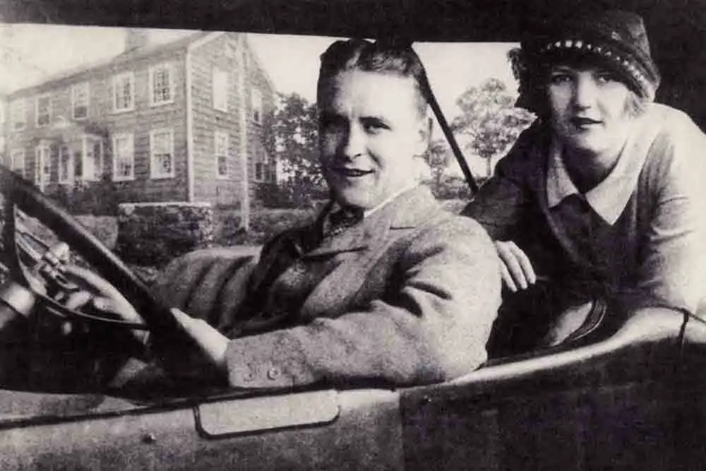 F. Scott Fitzgerald and Zelda Fitzgerald photograph 1920