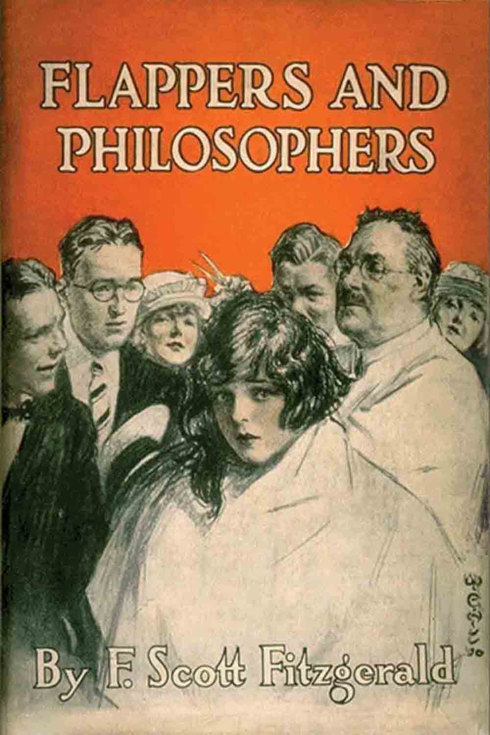 Flappers and Philosophers Book Cover 1920 F Scott Fitzgerald