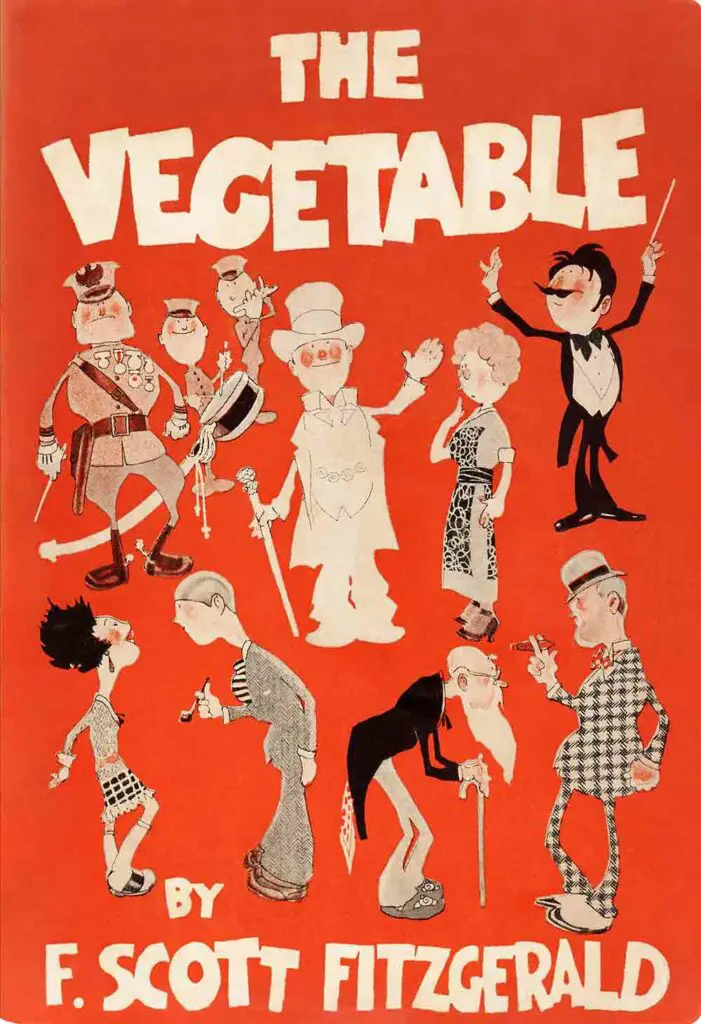The Vegetable; or, From President to Postman Book Cover 1923 F. Scott Fitzgerald