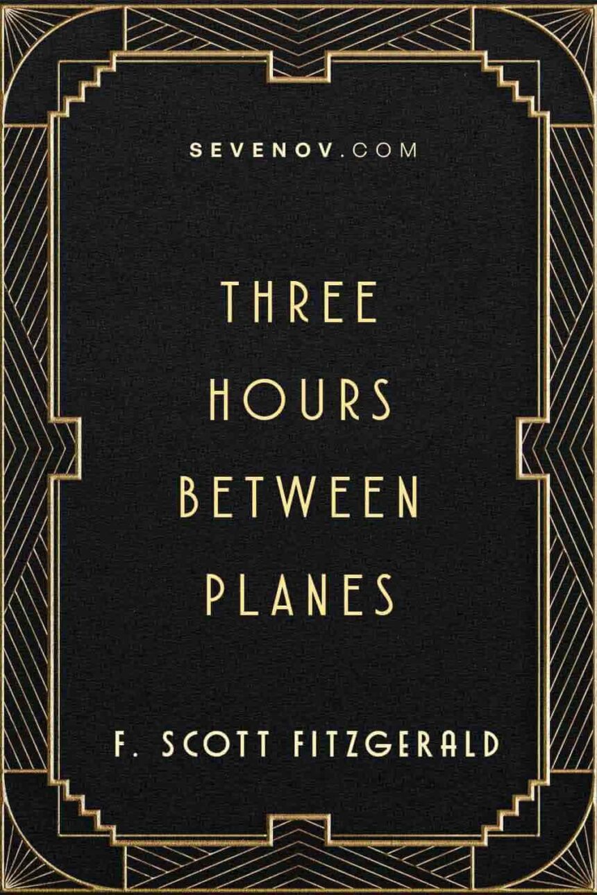 Three Hours Between Planes by F Scott Fitzgerald