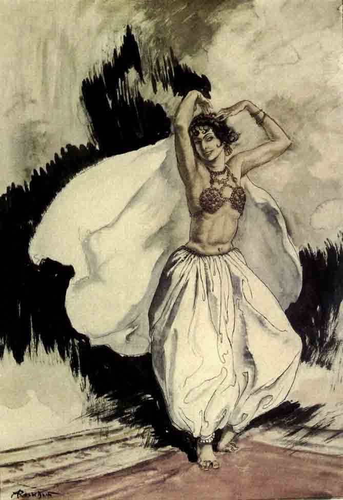 1936 edition Peer Gynt by Henrik Ibsen - Anitra's Dance illustrated by Arthur Rackham
