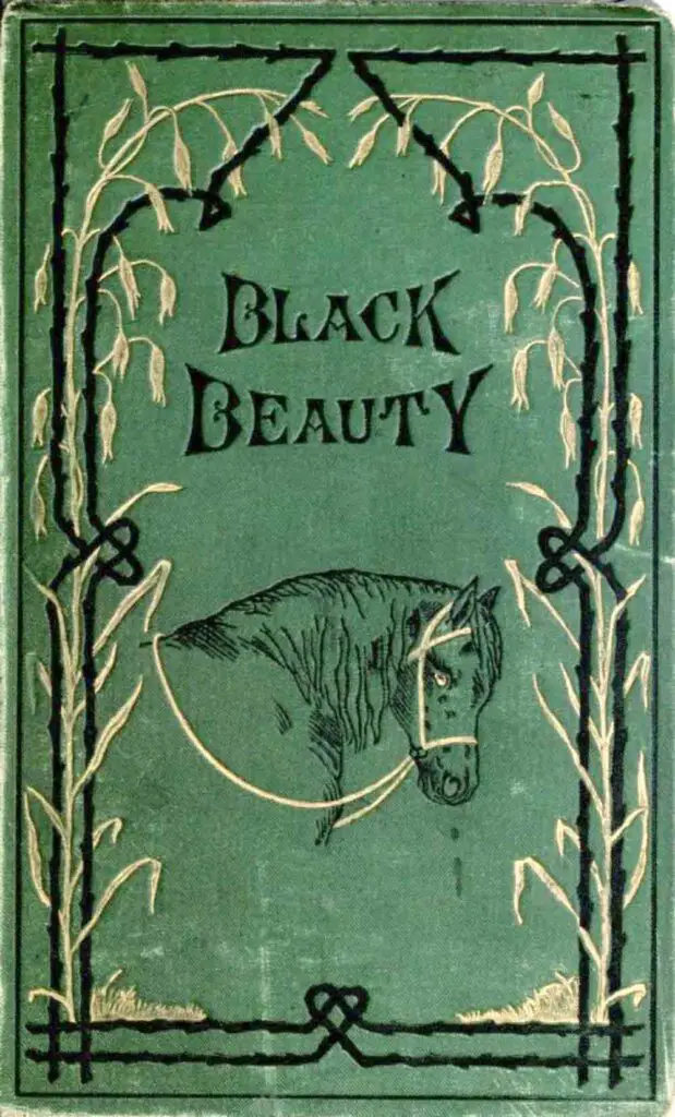 Black Beauty Book Cover 1877 Anna Sewell