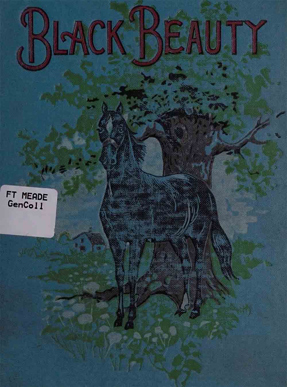 Black Beauty Book Cover 1897 Anna Sewell