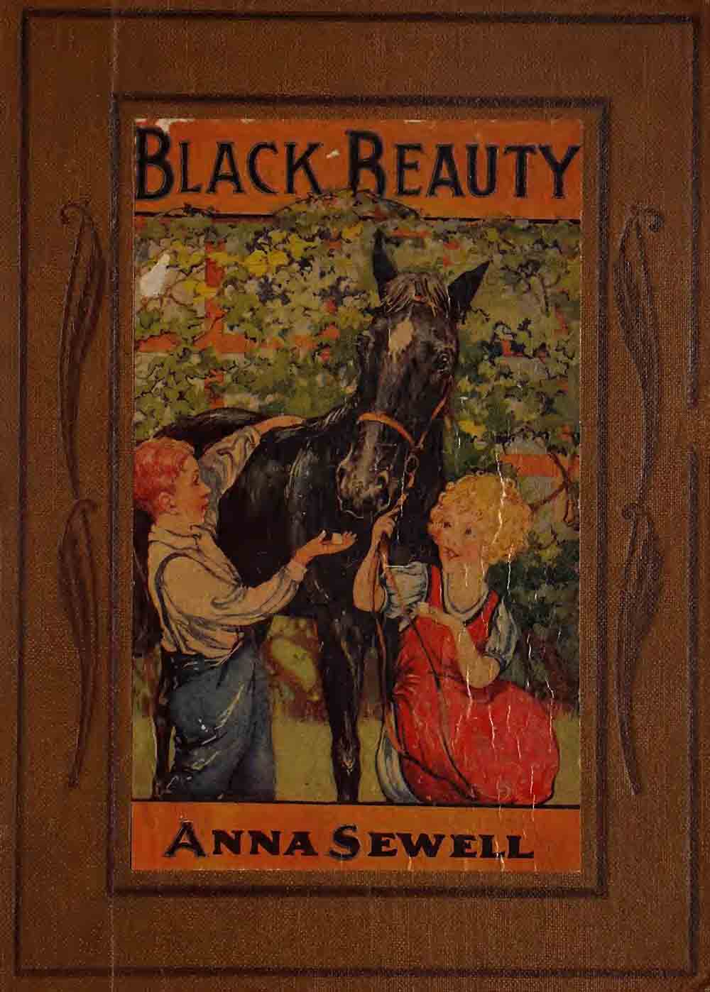 Black Beauty Book Cover 1924 Anna Sewell