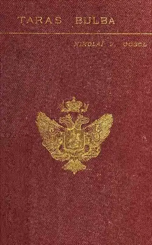 Taras Bulba Book Cover 1886 Nikolai Gogol