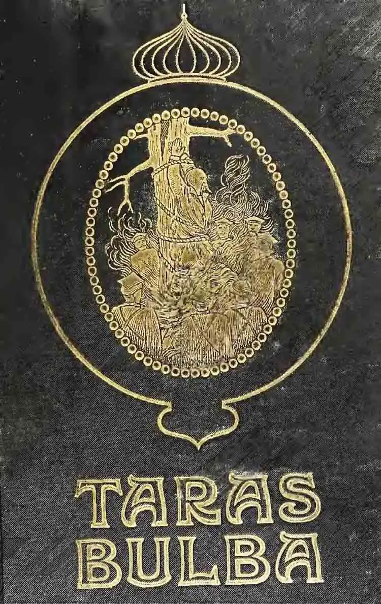 Taras Bulba Book Cover 1907 Nikolai Gogol