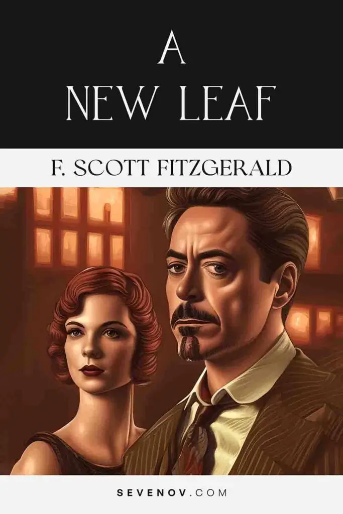 A New Leaf by F. Scott Fitzgerald, Book Cover