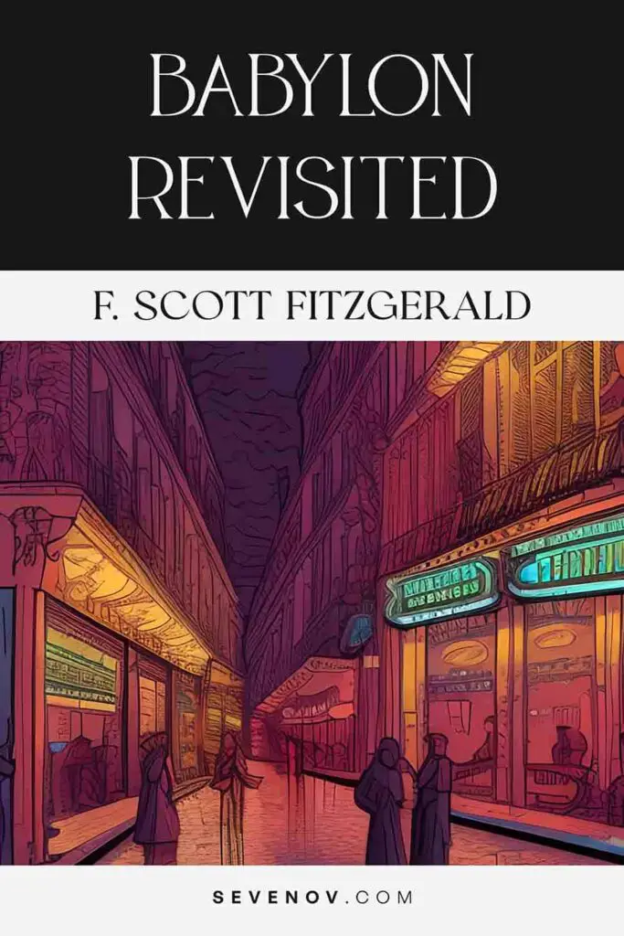 Babylon Revisited by F. Scott Fitzgerald, Book Cover