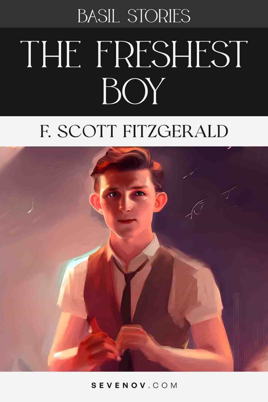 The Freshest Boy by F. Scott Fitzgerald, Book Cover