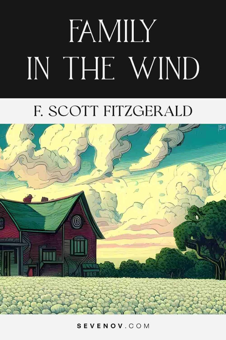 Family In The Wind by F. Scott Fitzgerald, Book Cover