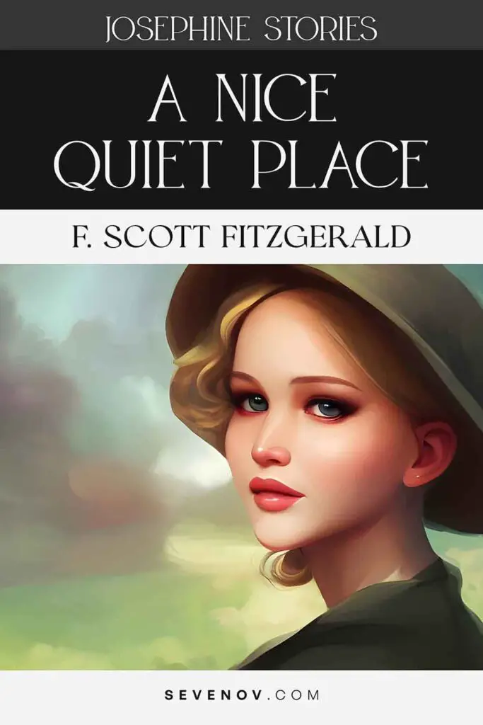 A Nice Quiet Place by F. Scott Fitzgerald, Book Cover