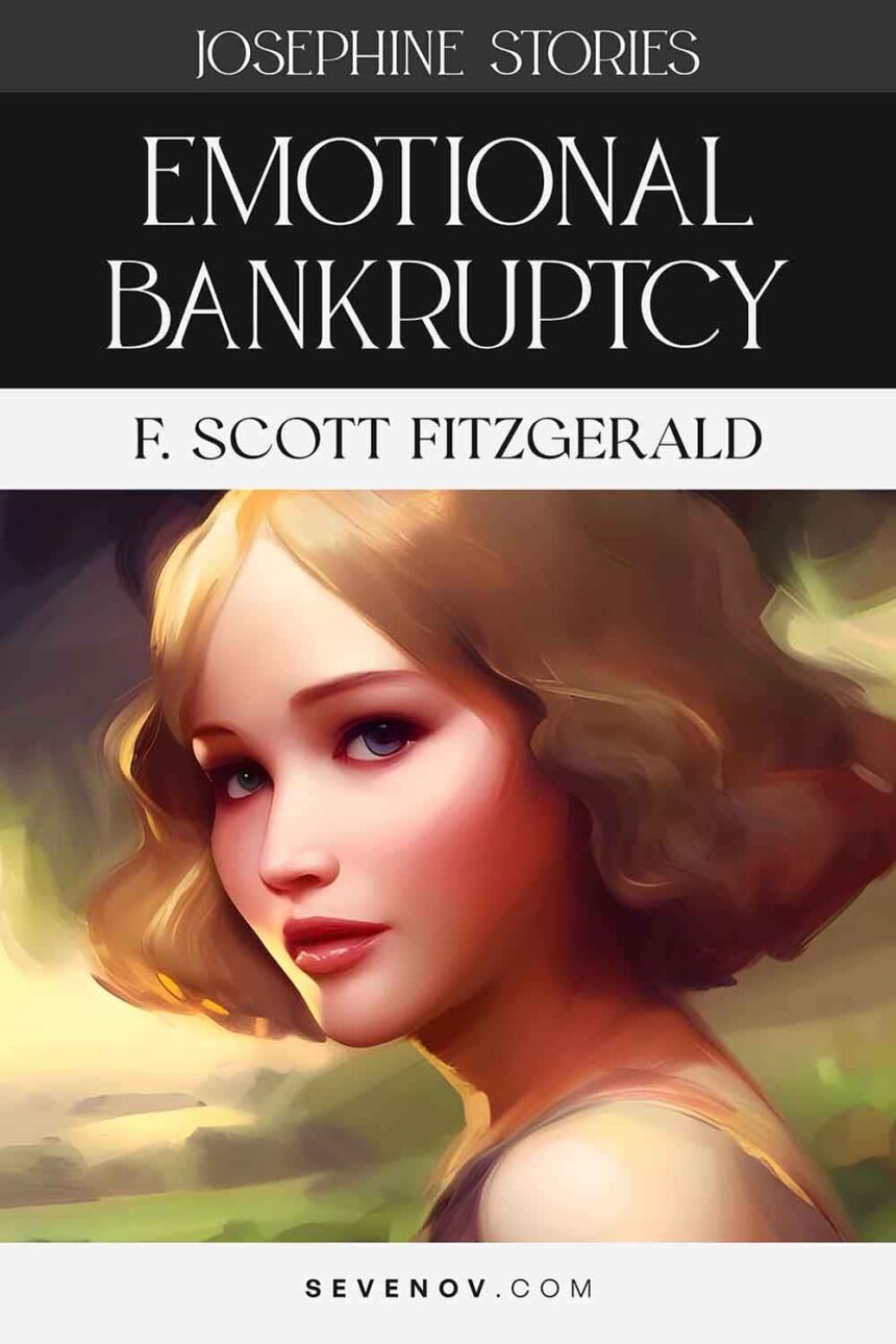 Emotional Bankruptcy by F. Scott Fitzgerald, Book Cover