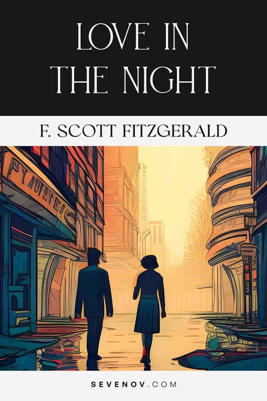 Love In The Night by F. Scott Fitzgerald, Book Cover
