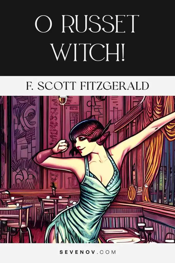 O Russet Witch! by F. Scott Fitzgerald, Book Cover