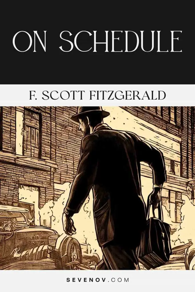 On Schedule by F. Scott Fitzgerald, Book Cover