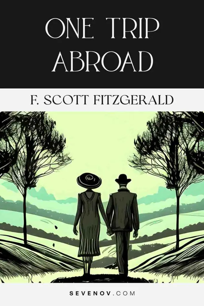 One Trip Abroad by F. Scott Fitzgerald, Book Cover