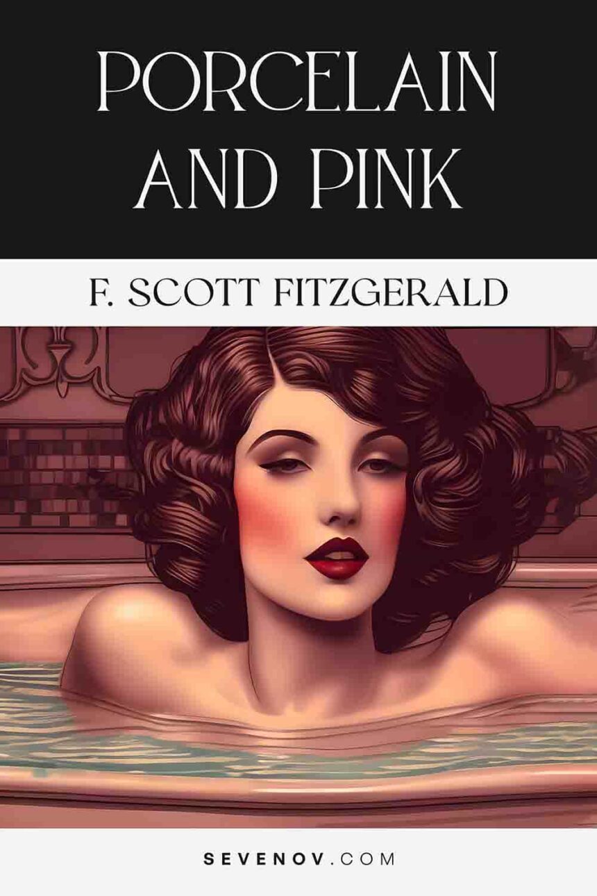 Porcelain And Pink by F. Scott Fitzgerald, Book Cover