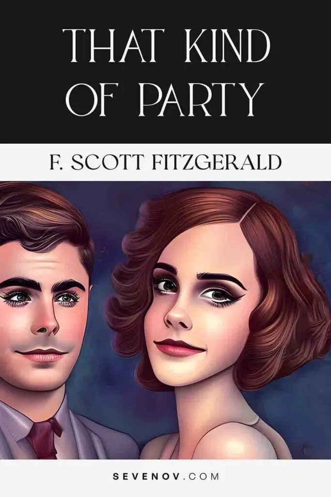 That Kind of Party by F. Scott Fitzgerald, Book Cover