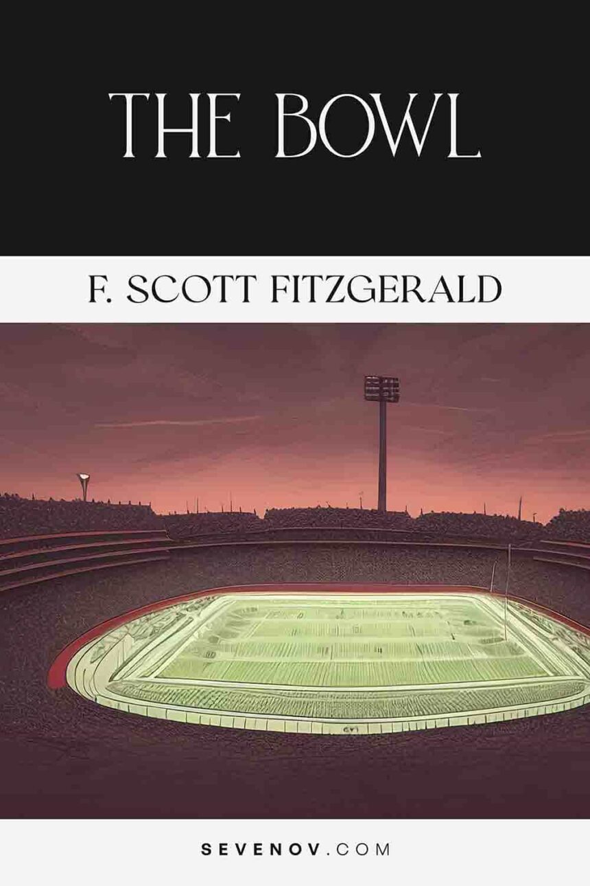 The Bowl by F. Scott Fitzgerald, Book Cover