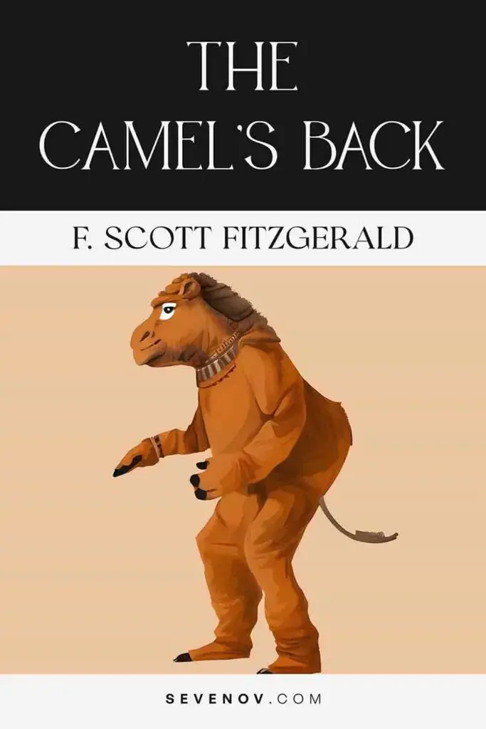 The Camel’s Back by F. Scott Fitzgerald, Book Cover