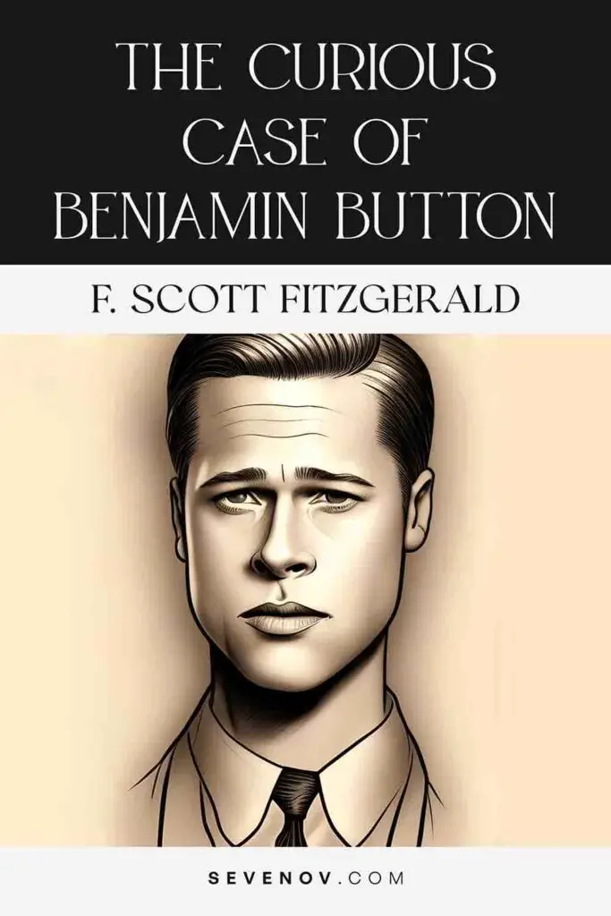 The Curious Case Of Benjamin Button by F. Scott Fitzgerald, Book Cover