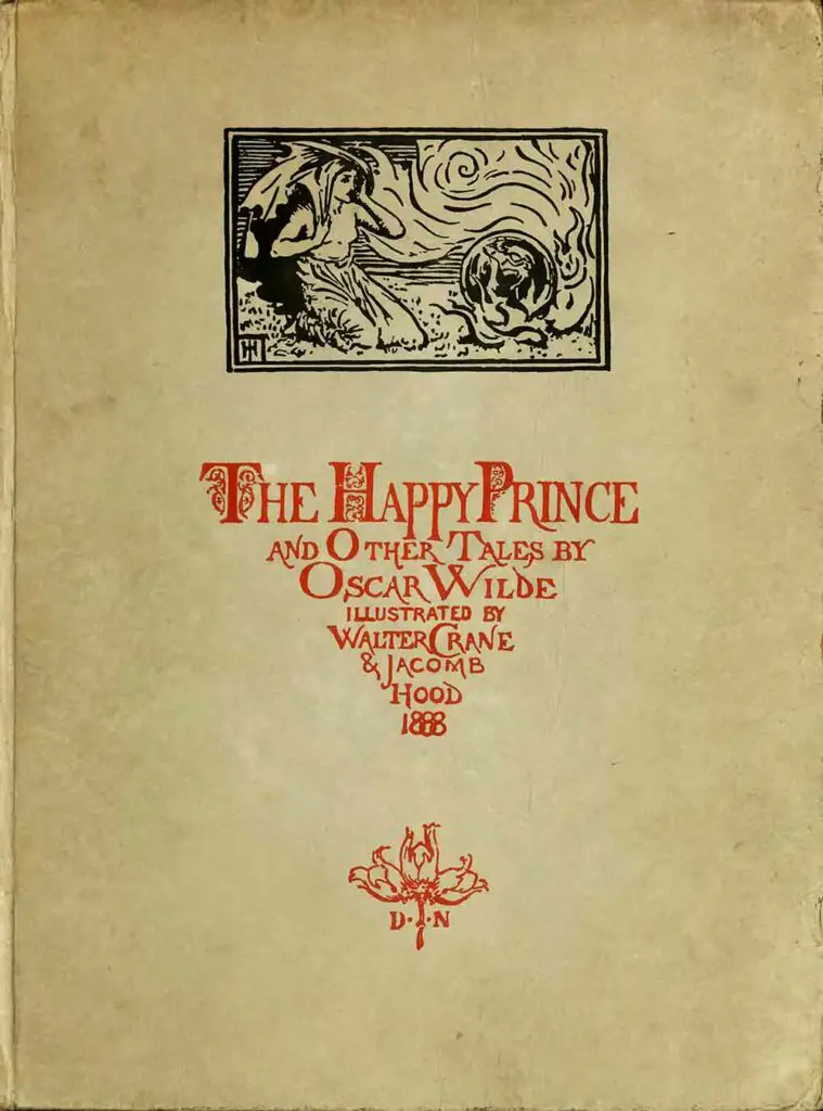 The Happy Prince and Other Tales Book Cover 1888 Oscar Wilde