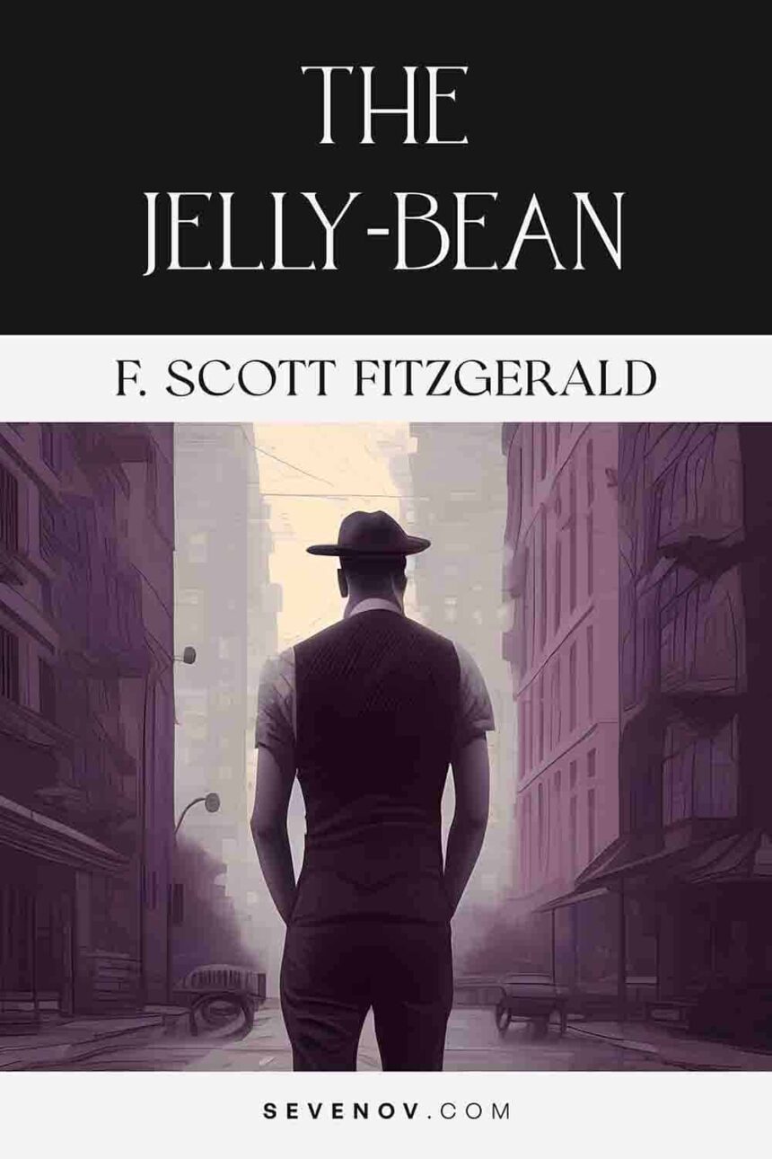 The Jelly-bean by F. Scott Fitzgerald, Book Cover