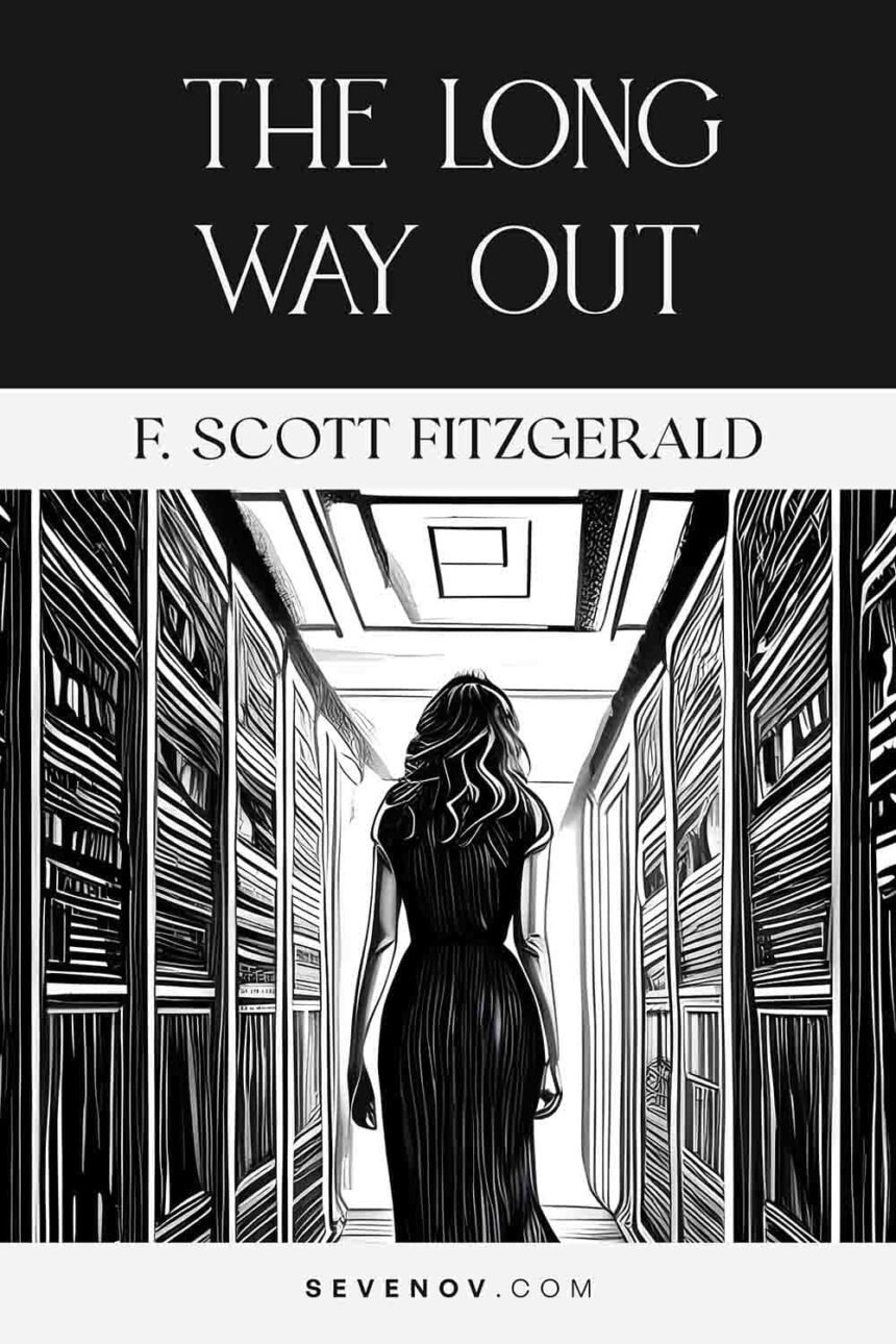 The Long Way Out by F. Scott Fitzgerald, Book Cover