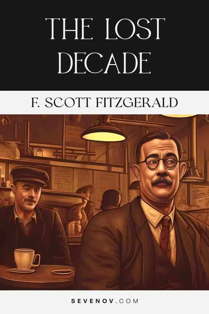 The Lost Decade by F. Scott Fitzgerald, Book Cover
