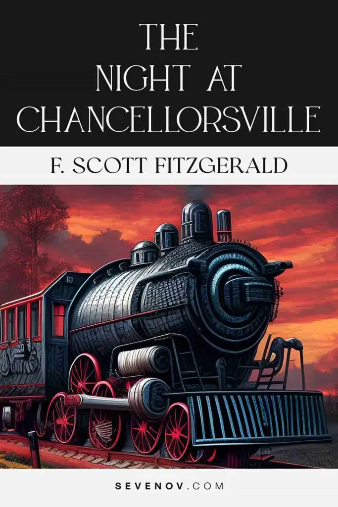 The Night At Chancellorsville by F. Scott Fitzgerald, Book Cover