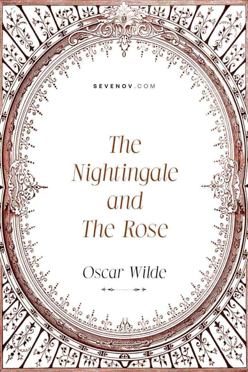 The Nightingale and The Rose by Oscar Wilde, Book Cover