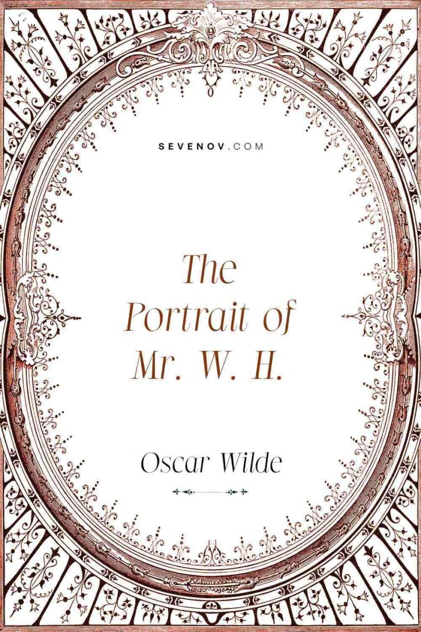 The Portrait of Mr. W. H. by Oscar Wilde, Book Cover