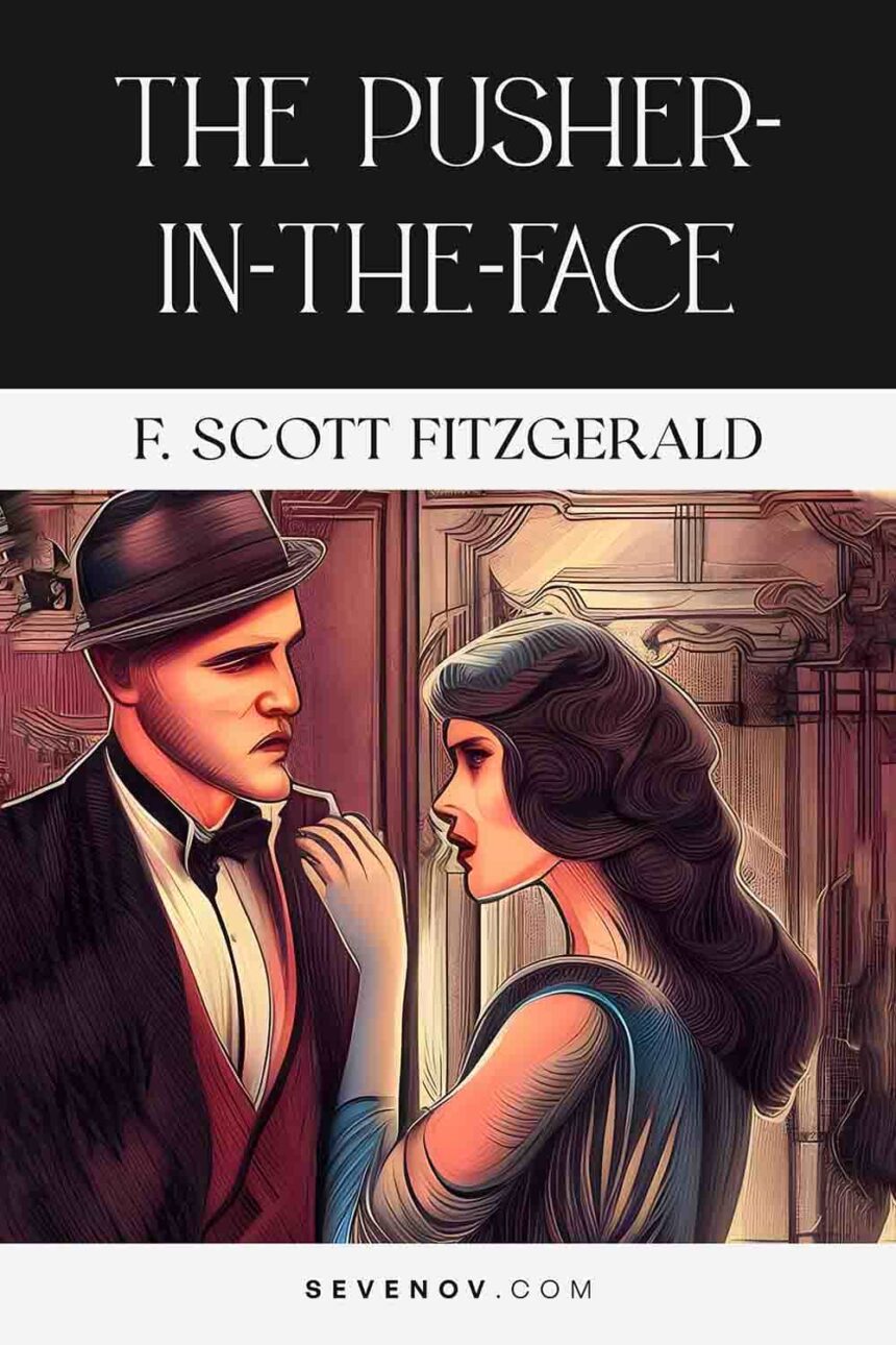 The Pusher-in-the-Face by F. Scott Fitzgerald, Book Cover