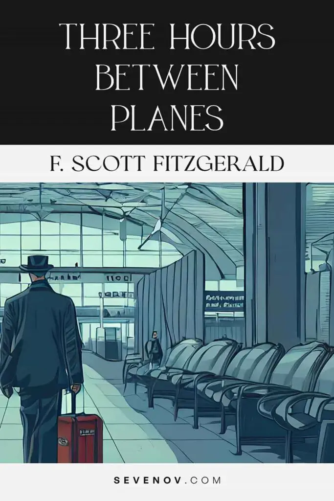Three Hours Between Planes by F. Scott Fitzgerald, Book Cover