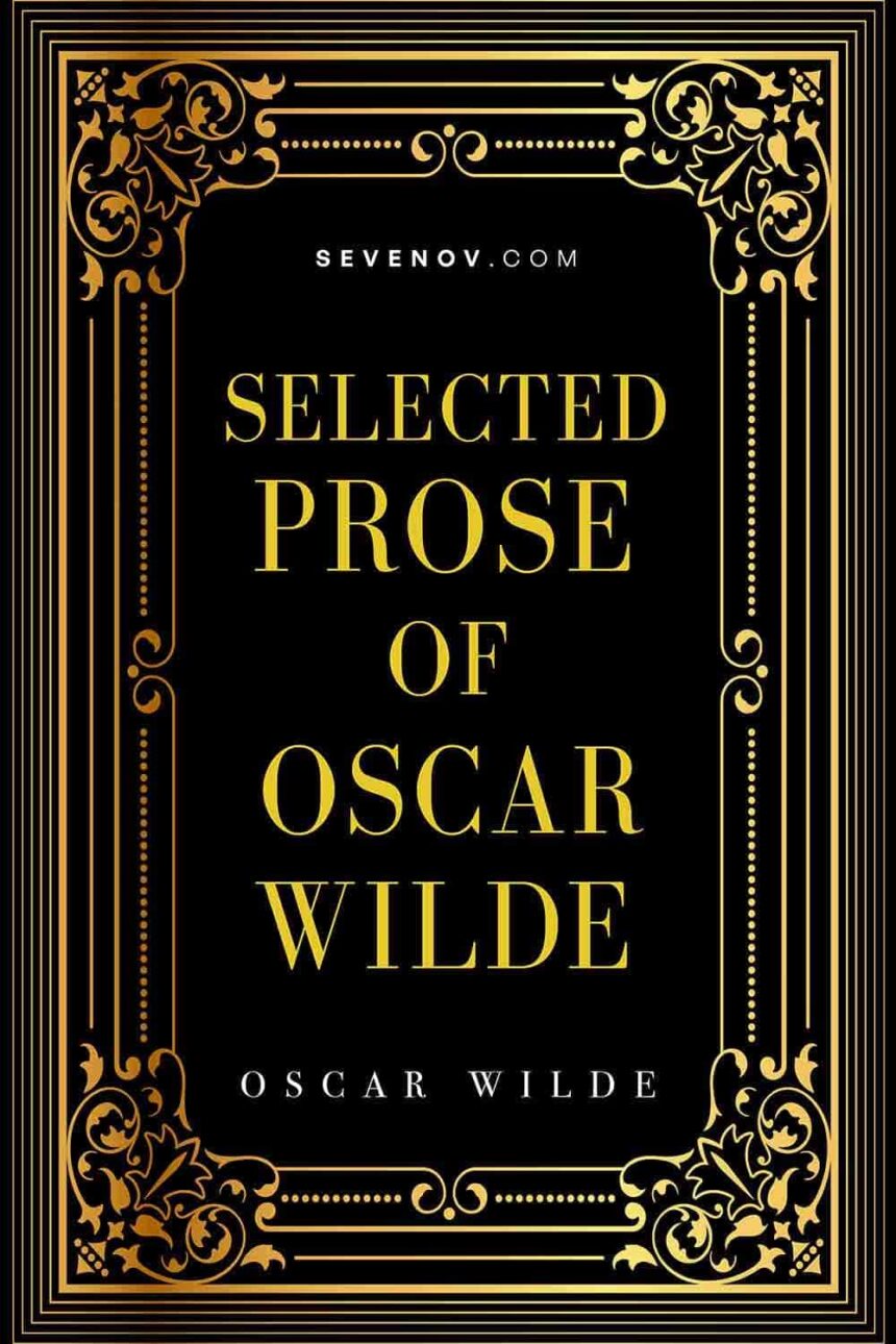Selected Prose of Oscar Wilde by Oscar Wilde, Book Cover