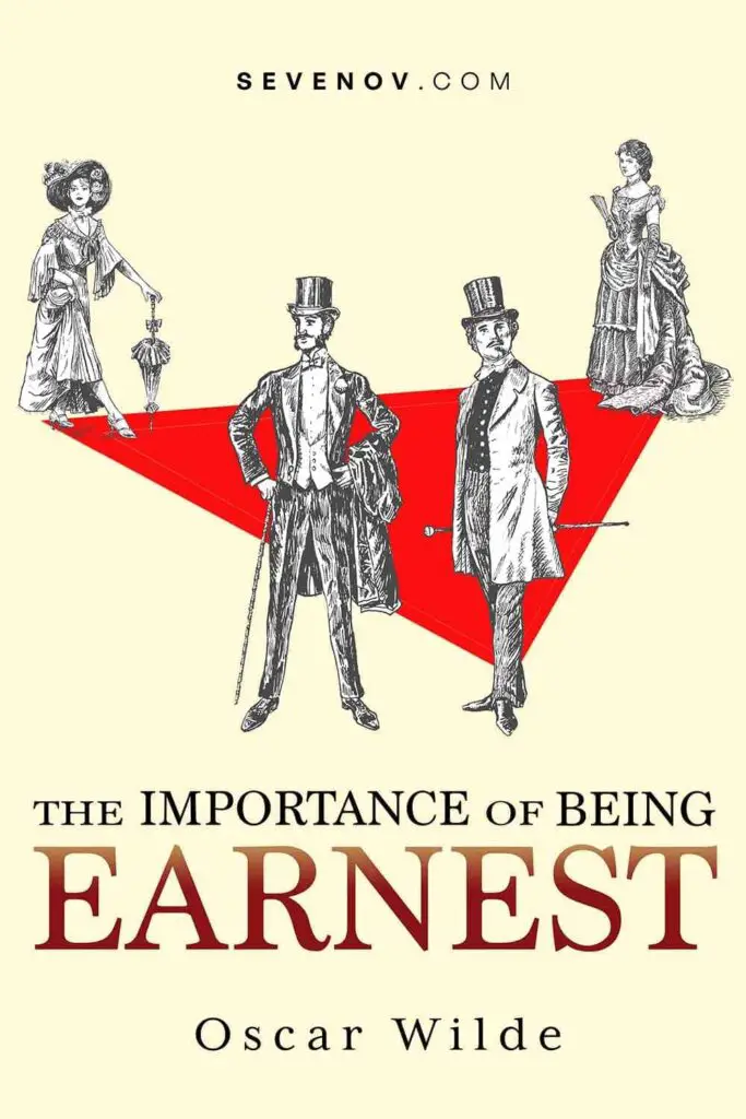 The Importance of Being Earnest by Oscar Wilde, Book Cover