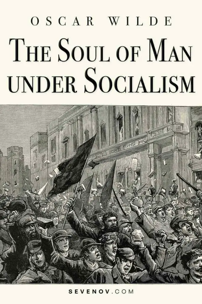 The Soul of Man under Socialism by Oscar Wilde, Book Cover